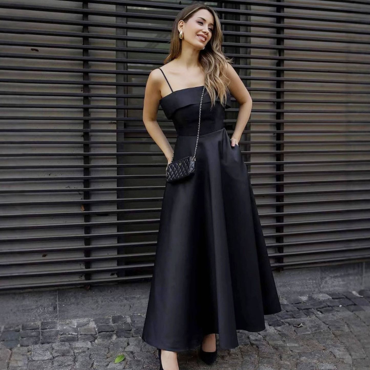 LONG EVENING MAXI DRESS