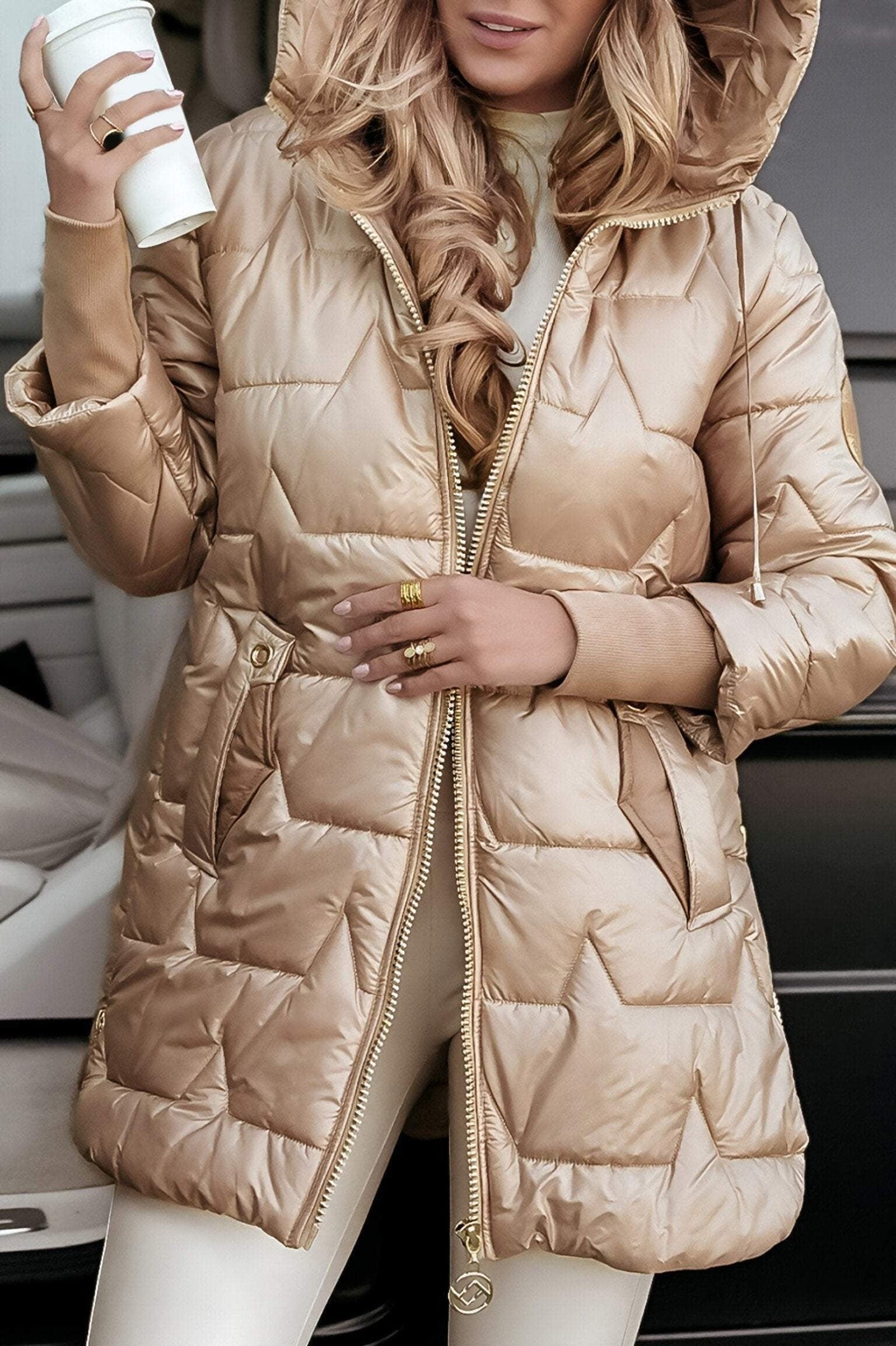 BRONZE PUFFER | JACKET
