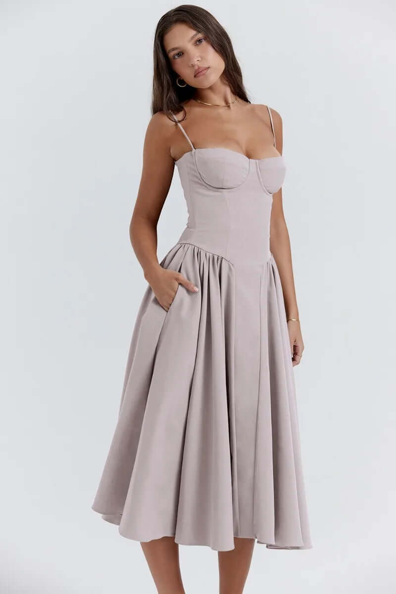 BODYCON MID LENGTH DRESS