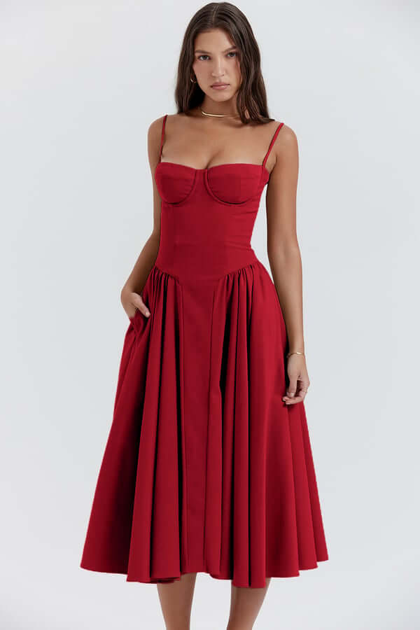 BODYCON MID LENGTH DRESS