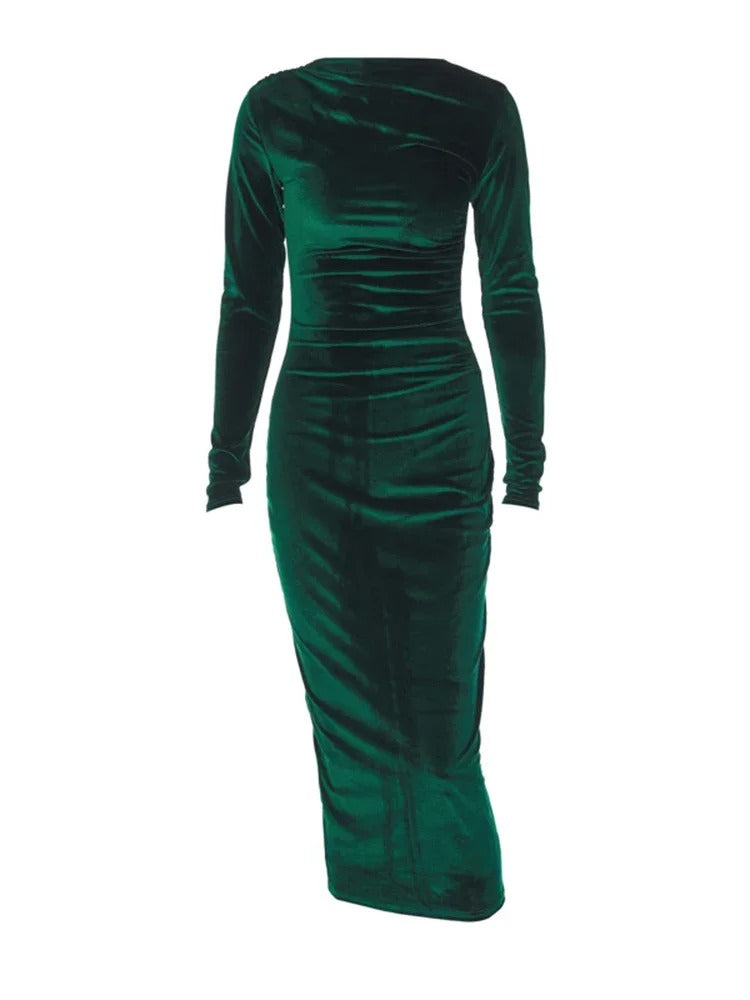 LONG SLEEVE PARTY DRESS