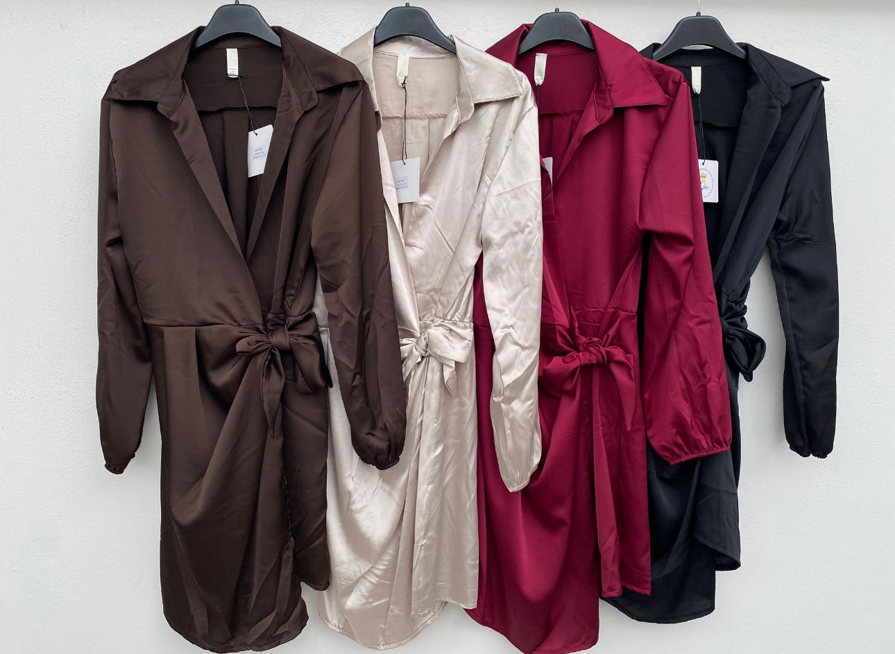 ROSSO SETA | DRESS