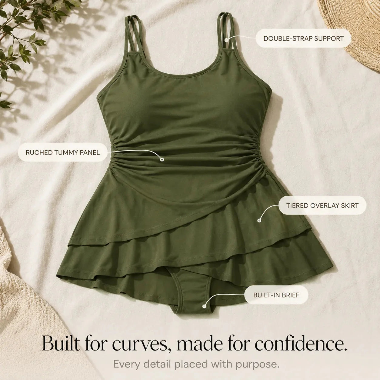 FIORE | ONE PIECE WITH TUMMY CONTROL