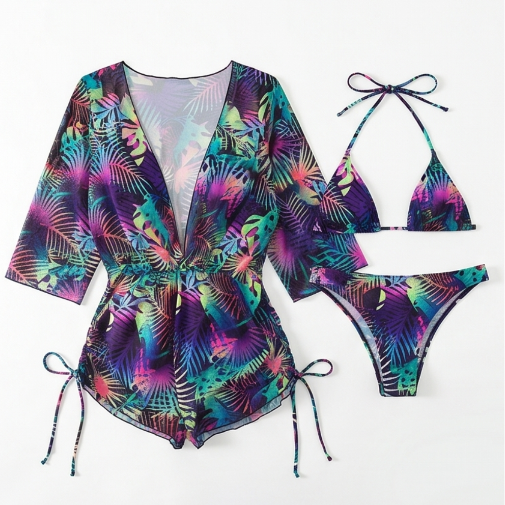 SARA | 3 PIECE SET- KIMONO COVER