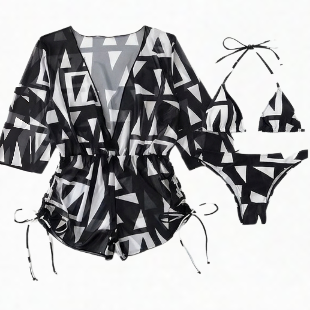 SARA | 3 PIECE SET- KIMONO COVER