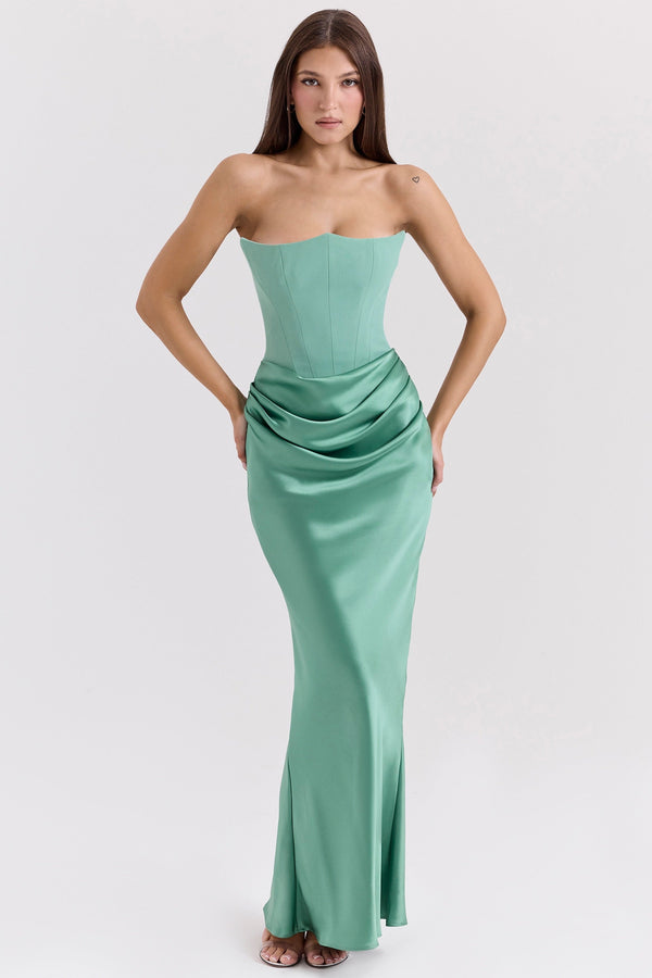 STRAPLE LONG DRESS