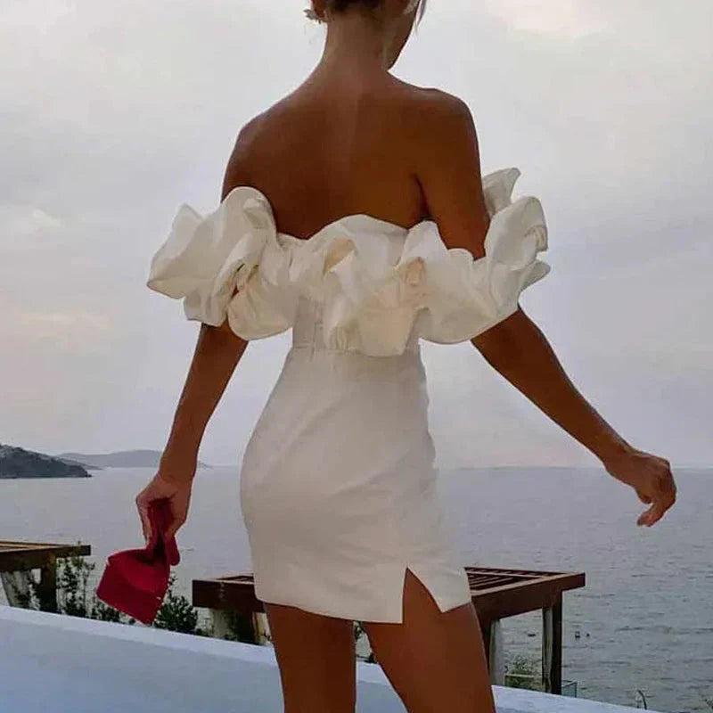 SEXY OFF SHOULDER DRESS
