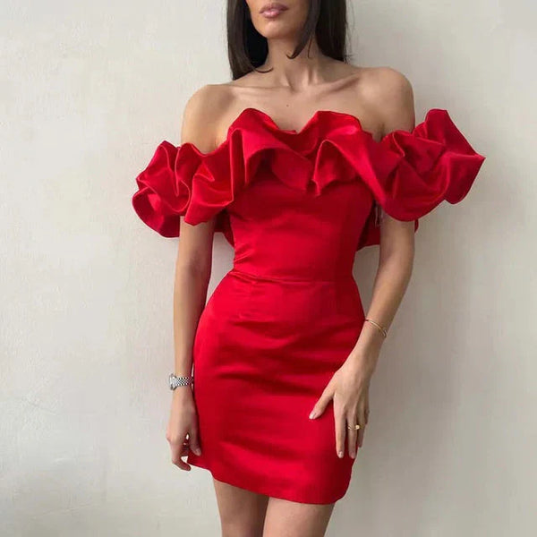 SEXY OFF SHOULDER DRESS