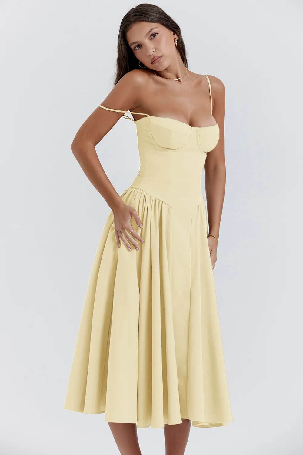 BODYCON MID LENGTH DRESS