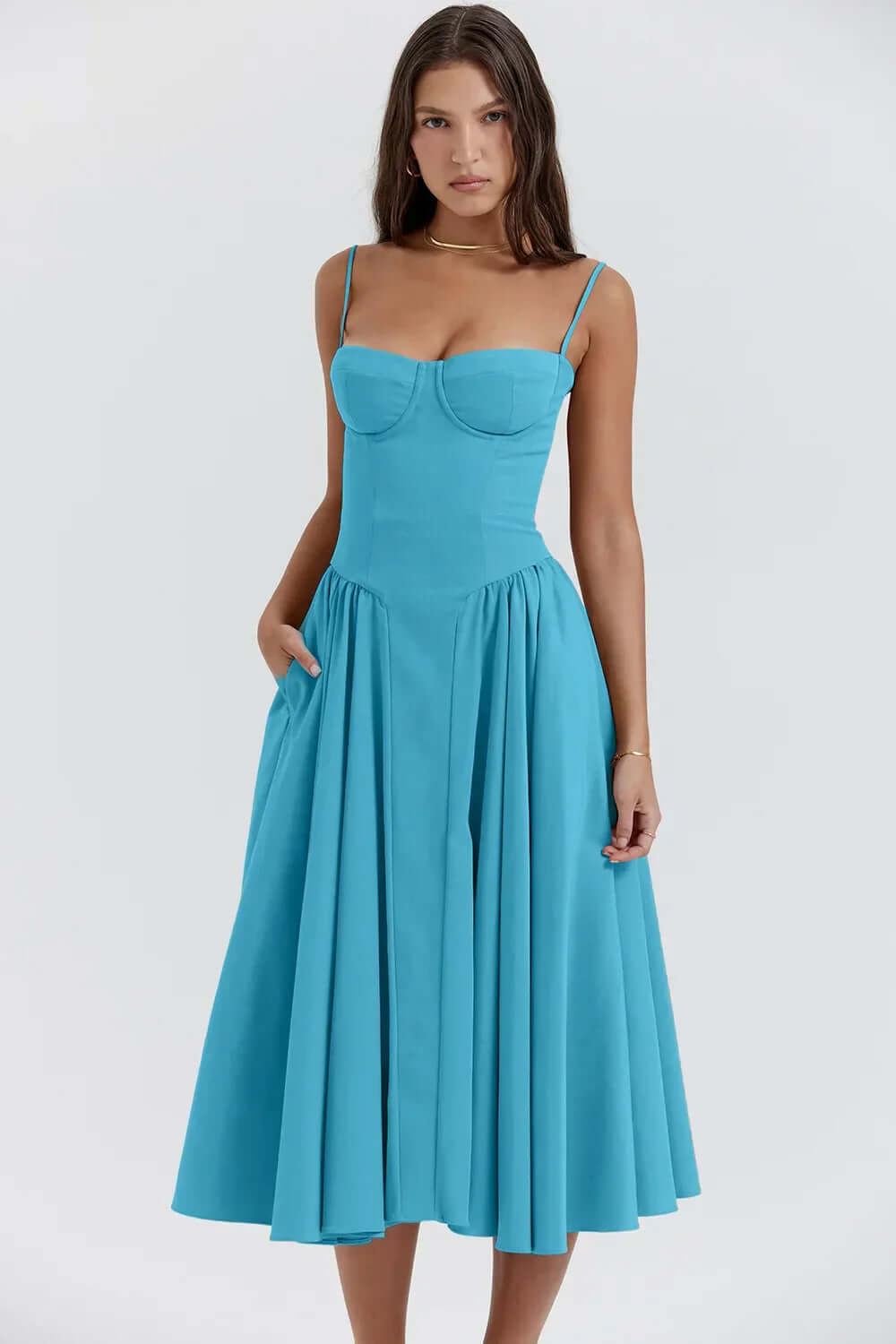 BODYCON MID LENGTH DRESS