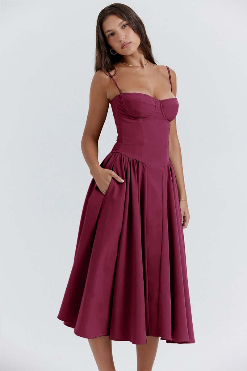 BODYCON MID LENGTH DRESS