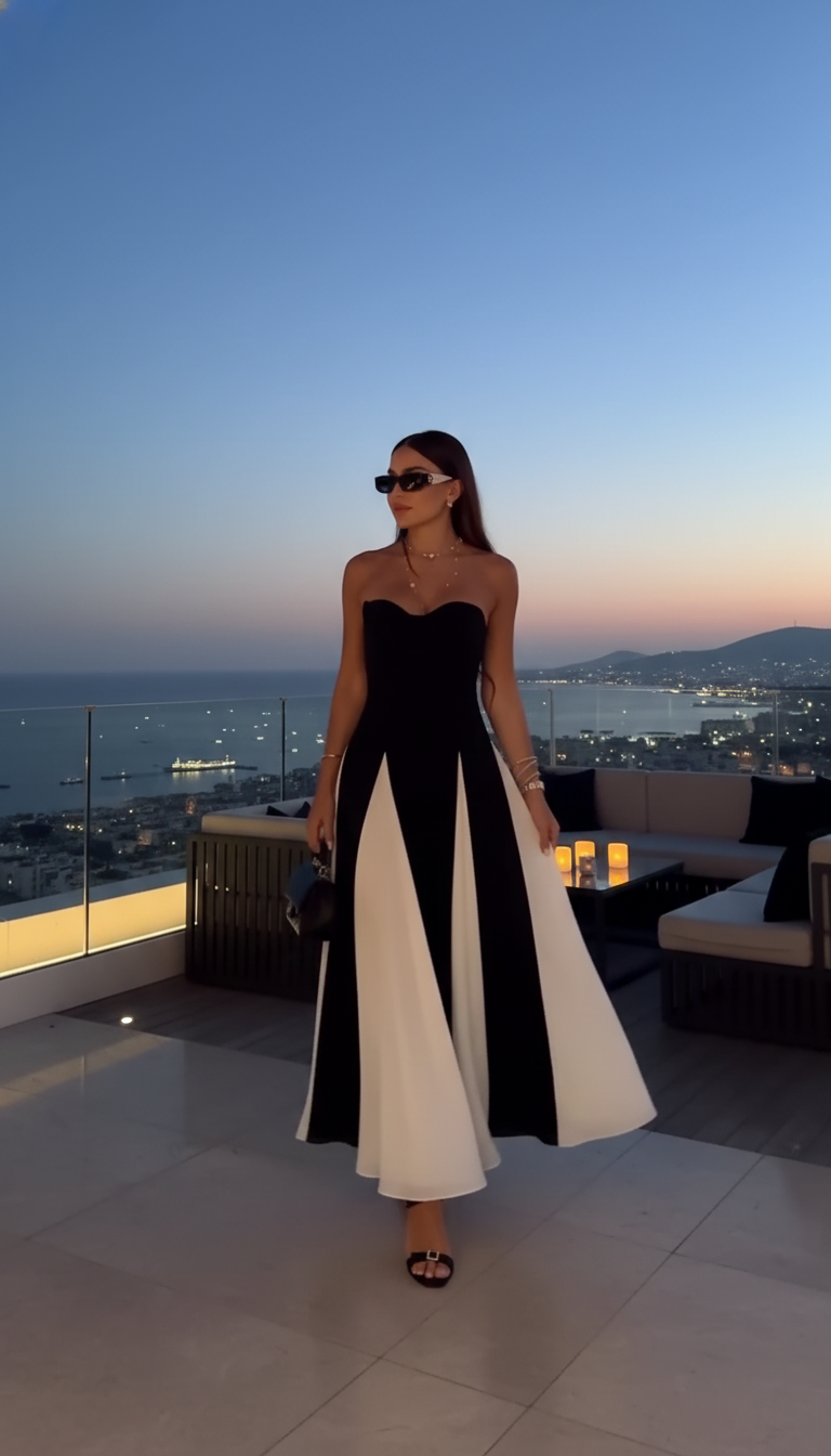 BIANCO NOTTE | DRESS