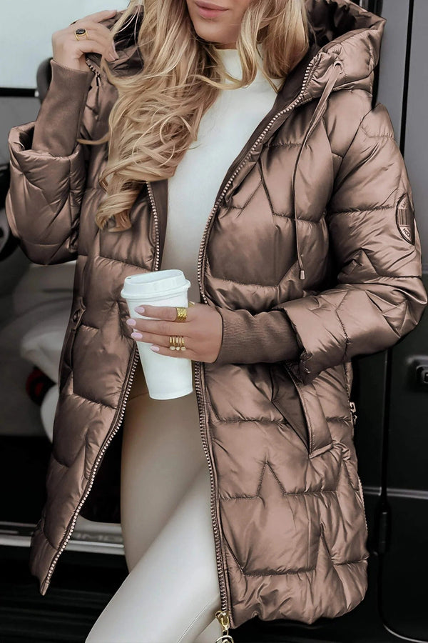 BRONZE PUFFER | JACKET