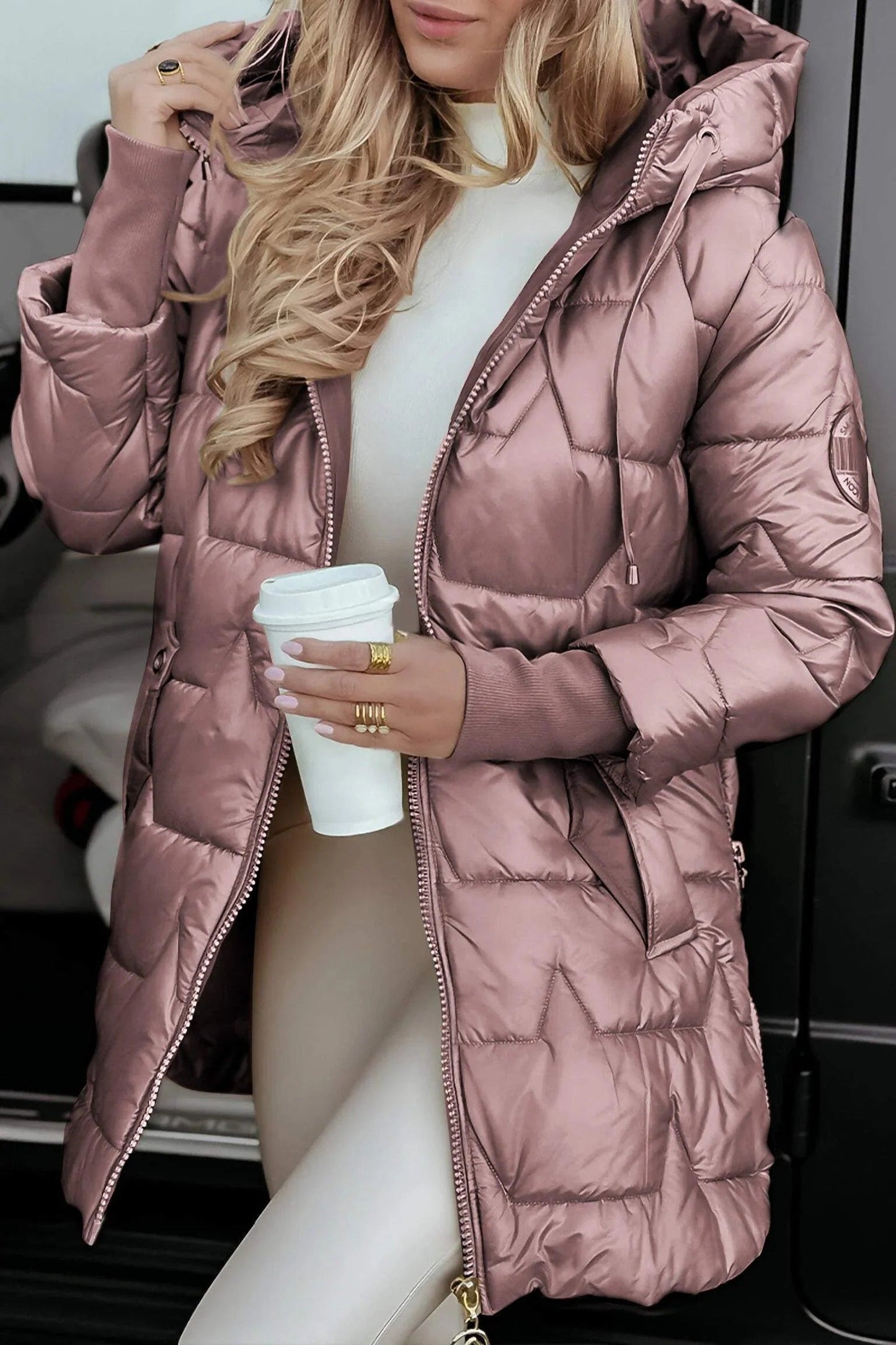 BRONZE PUFFER | JACKET