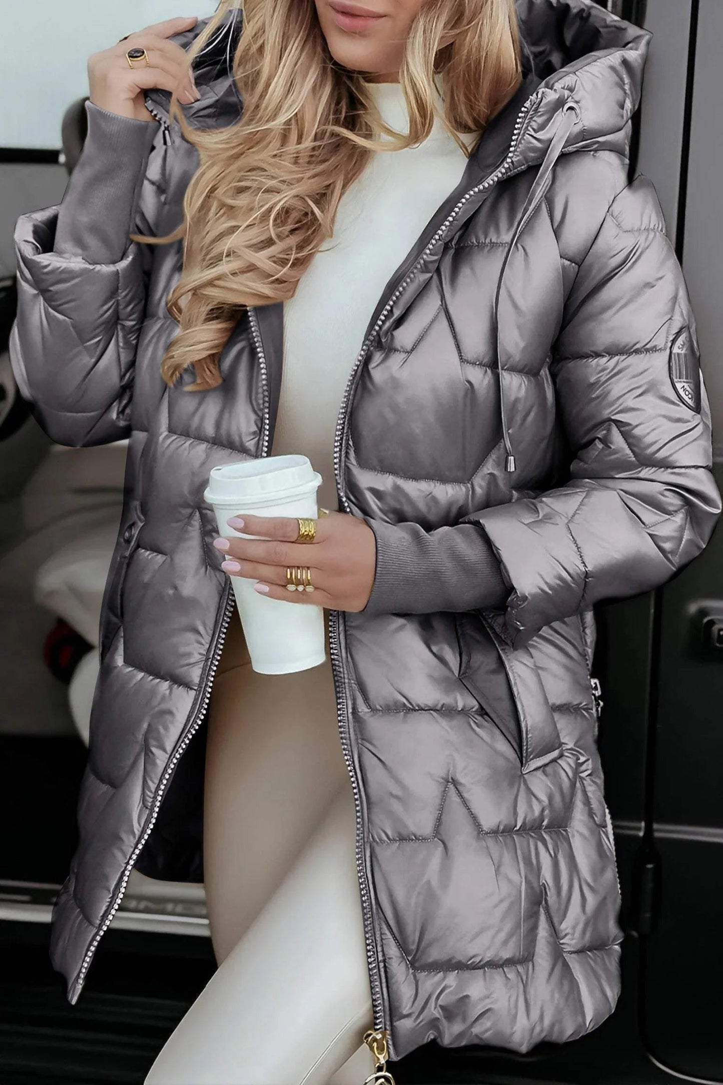 BRONZE PUFFER | JACKET